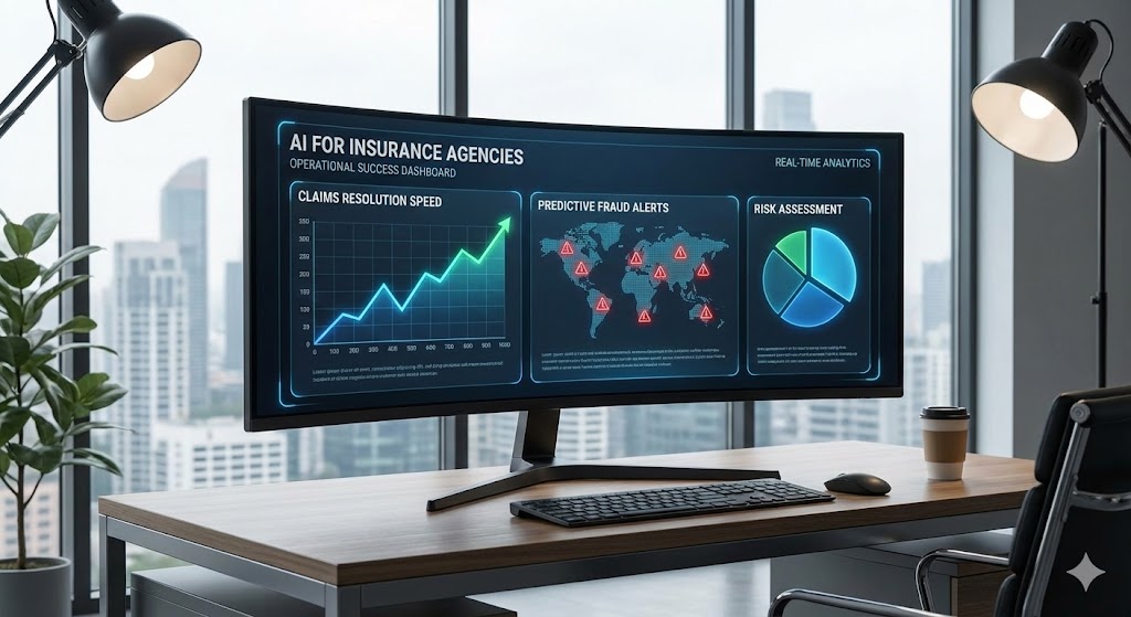 Automated Claims Processing and Fraud Detection Dashboard via AI for Insurance Agencies