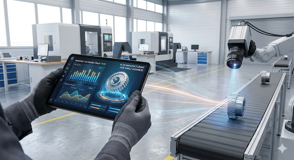 AI Computer Vision Inspection Dashboard Automated Computer Vision Quality Control and Defect Detection for AI in Manufacturing for Small Business
