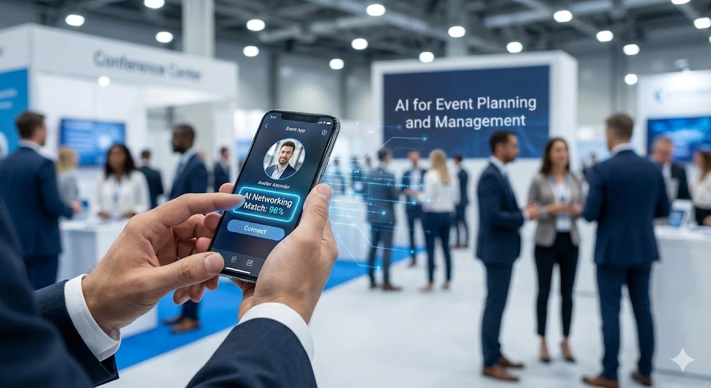 AI Event Matchmaking Dashboard Automated Real-time Personalized Attendee Journeys and AI Matchmaking via AI for Event Planning and Management