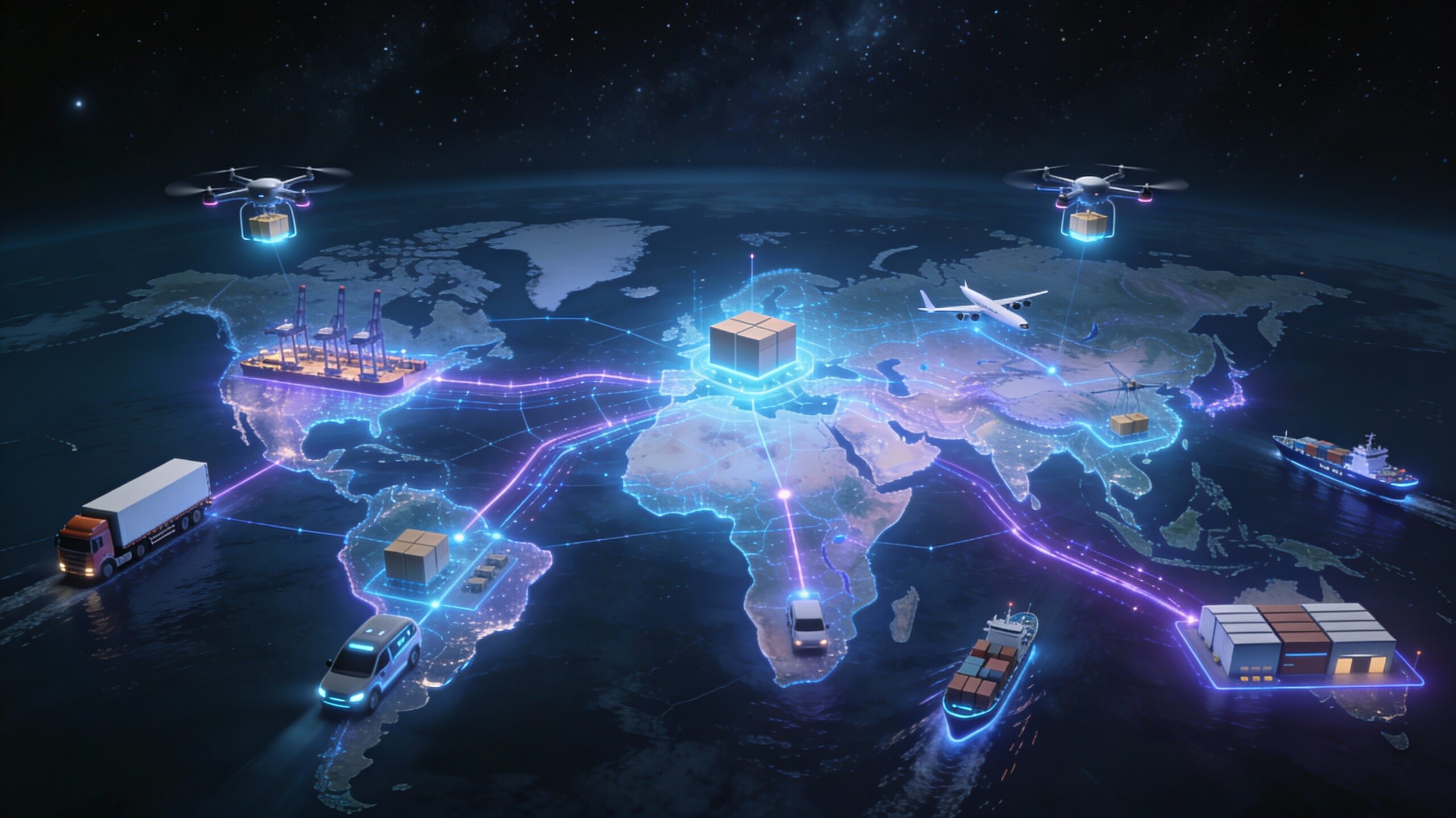 AI in Supply Chain Management Automating Global Logistics and Inventory Flow with Digital Hub