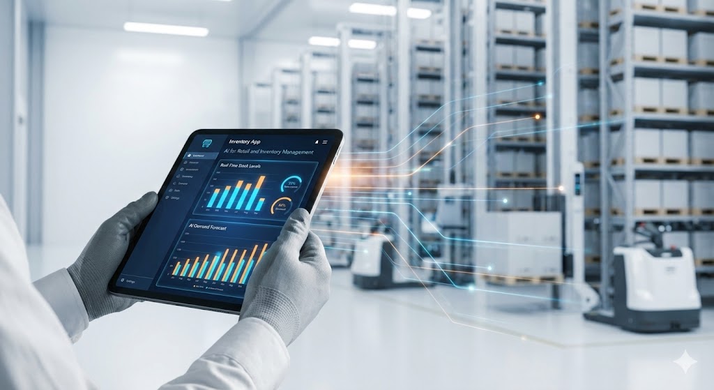 Automated Real-time Stock Analysis and Predictive Demand Forecasting via AI for Retail and Inventory Management