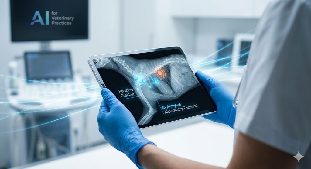 Automated X-Ray Analysis and Real-time Diagnostic Imaging via AI for Veterinary Practices
