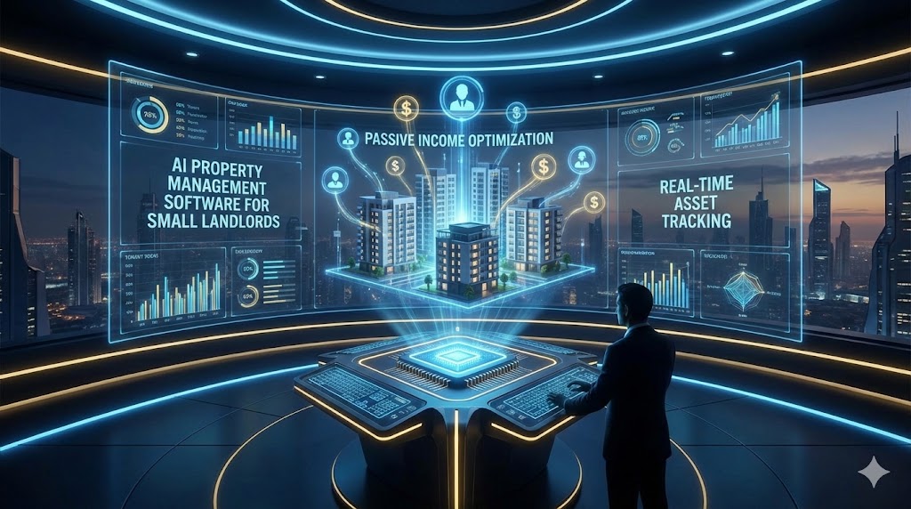 AI Property Management Software for Small Landlords Automating Rent Collection and Maintenance with Digital Dashboard